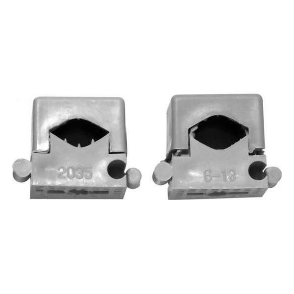 Elektrofix drukzadel 6/13 mm 15 st | grijs Elektrofix drukzadel 6/13 mm 15 st | grijs
