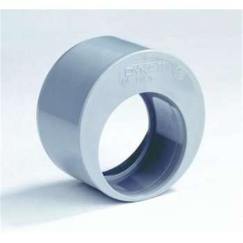 Dyka Verloopring excentrisch PVC 50 x 32mm