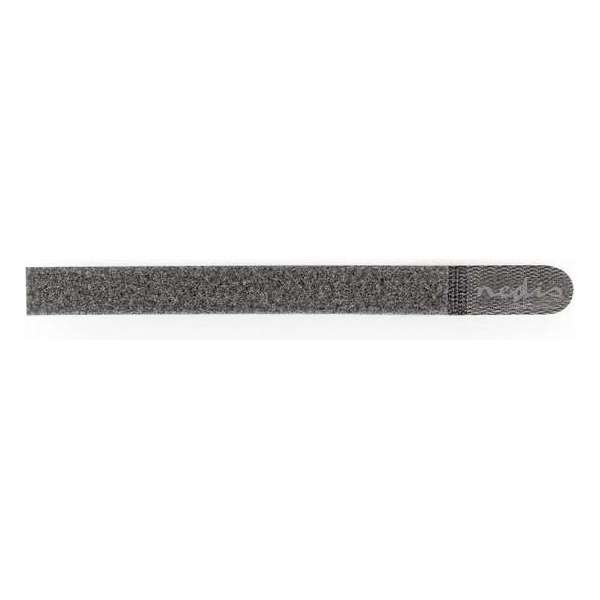 Klittenband Kabelbinder | 250.0 mm | 20.0 mm | Grijs | 10 Stuks | Polybag Klittenband Kabelbinder | 250.0 mm | 20.0 mm | Grijs | 10 Stuks | Polybag