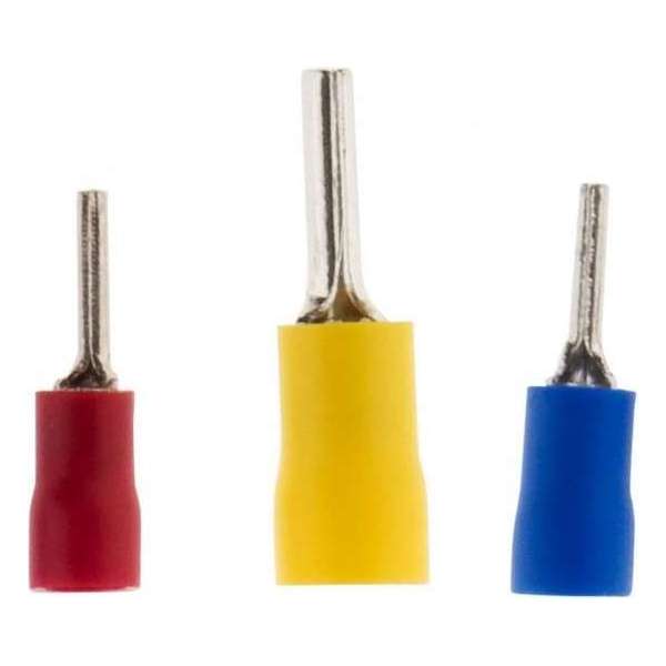 Zenitech Kabelschoentjes Male Rond 3 Kleuren 10 Stuks Zenitech Kabelschoentjes Male Rond 3 Kleuren 10 Stuks