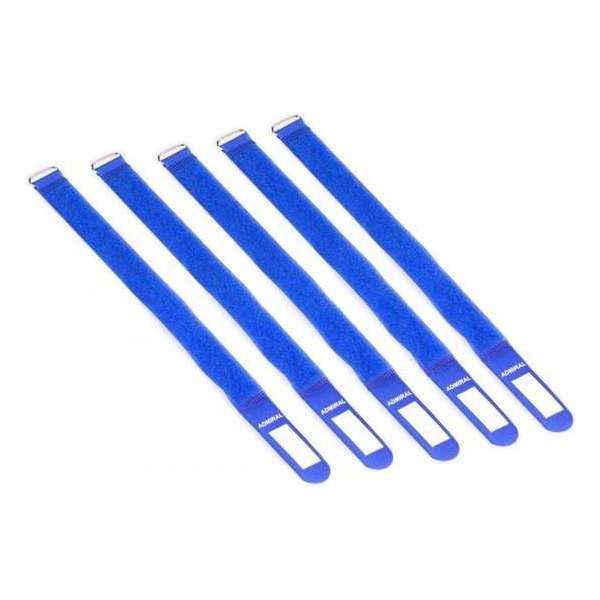 Admiral cable wrap 380 5 per set blauw Admiral cable wrap 380 5 per set blauw