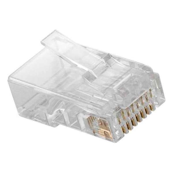 Modulaire RJ45 stekker | Cat 5e | 10 stuks | Allteq Modulaire RJ45 stekker | Cat 5e | 10 stuks | Allteq