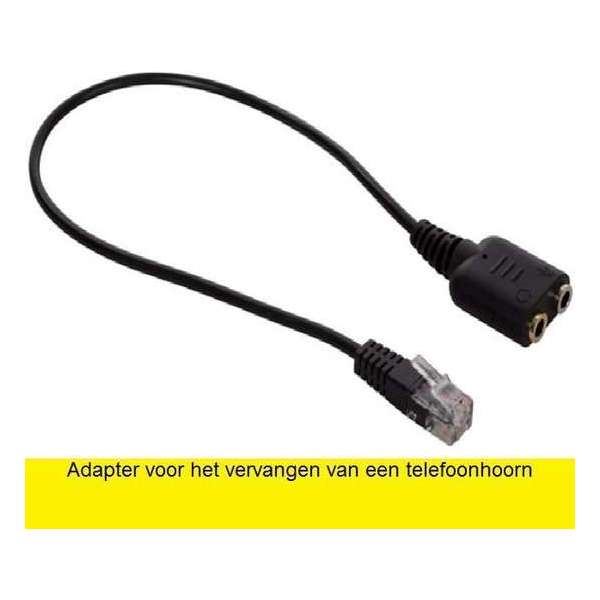 Telefoon headsetadapter Telefoon headsetadapter