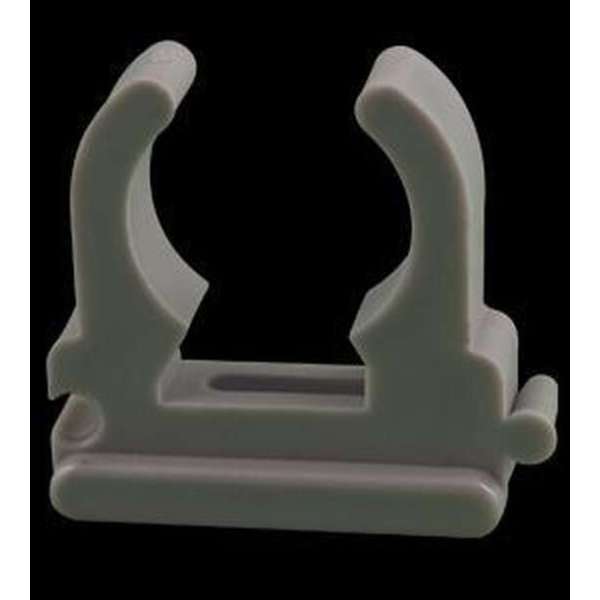 MEPA kabelbuisklem KB, kunstst, grijs, v/buisdiam 25mm, koppelbaar MEPA kabelbuisklem KB, kunstst, grijs, v/buisdiam 25mm, koppelbaar