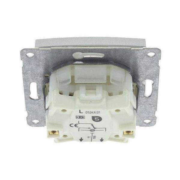 Smartwares S2 Wisselschakelaar - Inbouw - RVS