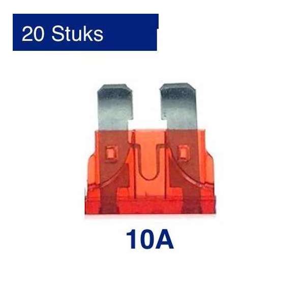 KD | Steekzekeringen 10A | 20 stuks KD | Steekzekeringen 10A | 20 stuks