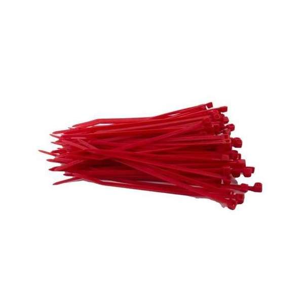 TD47 Kabelbinders 2.5 x 200 mm Rood TD47 Kabelbinders 2.5 x 200 mm Rood
