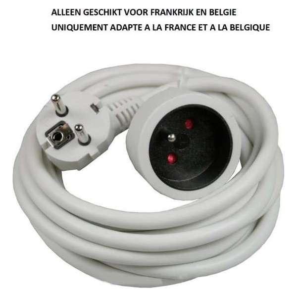 Bellson Verlengsnoer Penaarde - wit 3x1,5 mm² - lengte 5 meter Bellson Verlengsnoer Penaarde - wit 3x1,5 mm² - lengte 5 meter