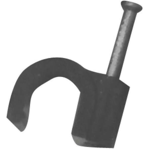 Elektrofix kabelclip 6 mm rond zwart 25 st Elektrofix kabelclip 6 mm rond zwart 25 st