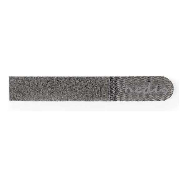 Klittenband Kabelbinder | 150.0 mm | 20.0 mm | Grijs | 10 Stuks | Polybag Klittenband Kabelbinder | 150.0 mm | 20.0 mm | Grijs | 10 Stuks | Polybag