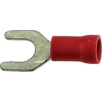Bofix Kabelschoen Vork M5 Rood (25 Stuks) (246605)