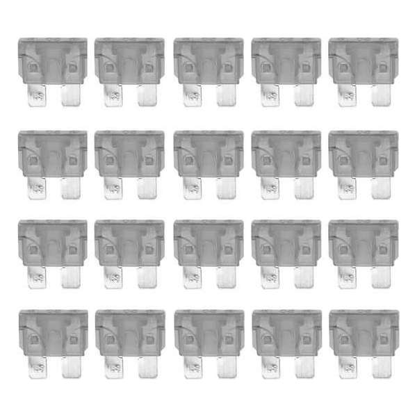 100 stuks Auto Mini Blade Fuse, DC12V 25A (transparant) 100 stuks Auto Mini Blade Fuse, DC12V 25A (transparant)