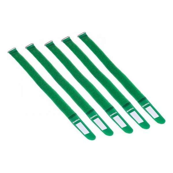 Admiral cable wrap 380 5 per set groen Admiral cable wrap 380 5 per set groen