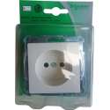 SCHNEIDER ELECTRIC Merten Atelier stopcontact enkel, inbouw| CREME