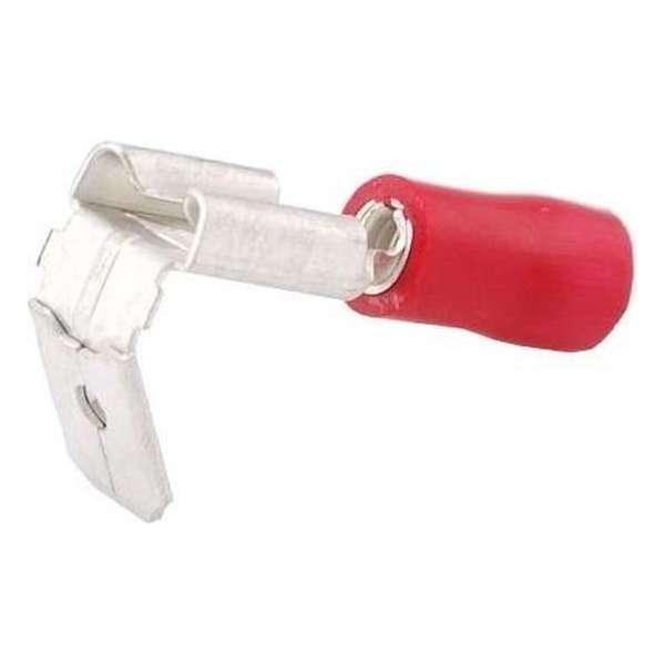 Carpoint Vlakstekker Tab 561 Rood 10 Stuks Carpoint Vlakstekker Tab 561 Rood 10 Stuks
