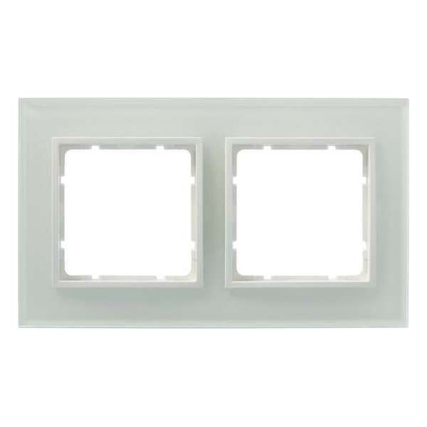Berker Afdekraam 2-Voudig Glas Wit B.1-B.3-B.7 (Te combineren met Berker S1 serie) Berker Afdekraam 2-Voudig Glas Wit B.1-B.3-B.7 (Te combineren met Berker S1 serie)