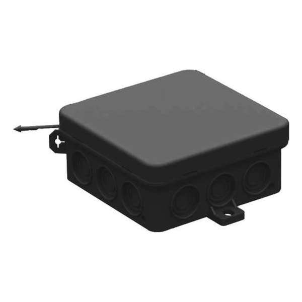 Kopp Vierkante Kabeldoos - Zwart - IP54 - 85 x 85 x 40 mm. Kopp Vierkante Kabeldoos - Zwart - IP54 - 85 x 85 x 40 mm.