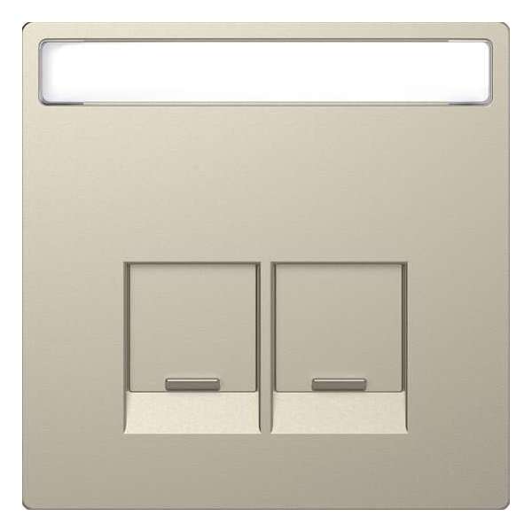 Inzetstuk RJ45 Actassi Tekstveld 2V - Kunststof - Sahara - Systeem Design - Schneider Electric - MTN4574-6033 Inzetstuk RJ45 Actassi Tekstveld 2V - Kunststof - Sahara - Systeem Design - Schneider Electric - MTN4574-6033