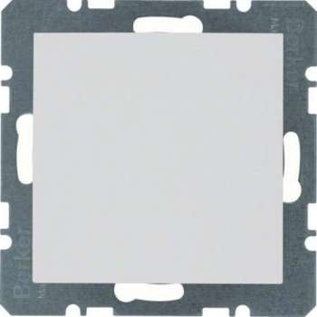 BERKER Q3 blinde centraalplaat | inbouw | wit