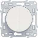 Serieschakelaar - Wit - Odace - Schneider Electric - S520211