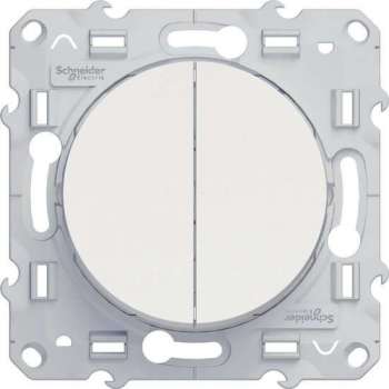 Serieschakelaar - Wit - Odace - Schneider Electric - S520211
