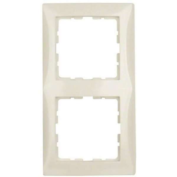 BERKER S1 afdekraam | 2-voudig | creme BERKER S1 afdekraam | 2-voudig | creme