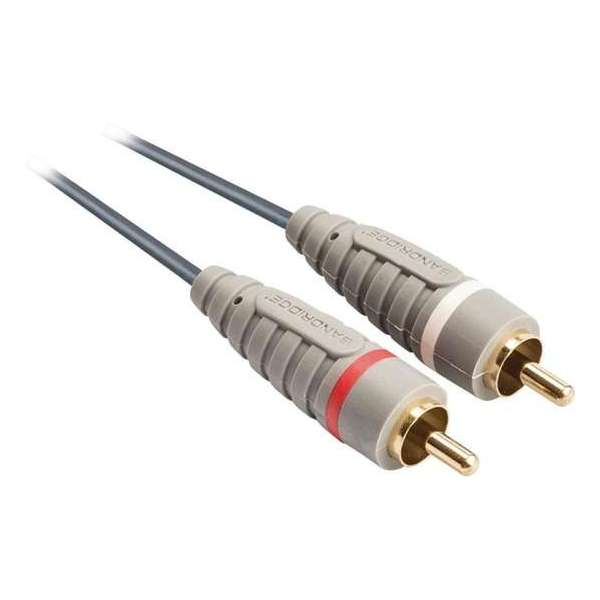 Bandridge Tulp stereo audio kabel - 5 meter Bandridge Tulp stereo audio kabel - 5 meter