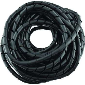 Spiral wrap kabelgeleider zwart -  bundel diameter: 7 - 70 mm