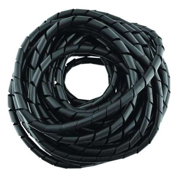 Spiral wrap kabelgeleider zwart - bundel diameter: 7 - 70 mm Spiral wrap kabelgeleider zwart - bundel diameter: 7 - 70 mm