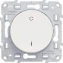 Tweepolige Schakelaar - Wit - Odace - Schneider Electric - S520262