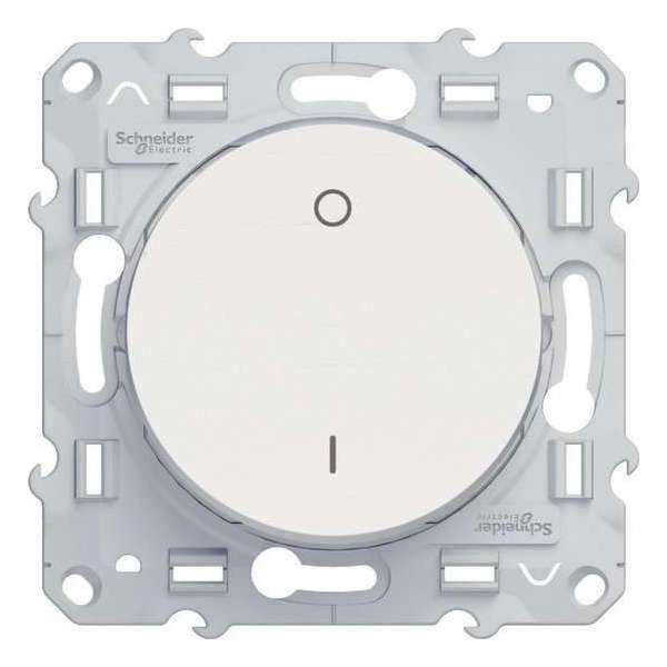 Tweepolige Schakelaar - Wit - Odace - Schneider Electric - S520262 Tweepolige Schakelaar - Wit - Odace - Schneider Electric - S520262