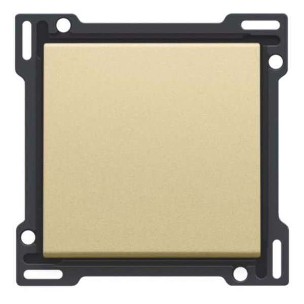 Niko - Centraalplaat toets alu gold coated - 221-61105 Niko - Centraalplaat toets alu gold coated - 221-61105