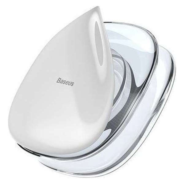 Baseus Kabelhouder - Transparant Wit - haken - Kabelhouder voor één kabel Baseus Kabelhouder - Transparant Wit - haken - Kabelhouder voor één kabel