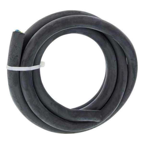 Rubber kabel glad | 5 x 2,5mm² |zwart | 2 mtr Rubber kabel glad | 5 x 2,5mm² |zwart | 2 mtr