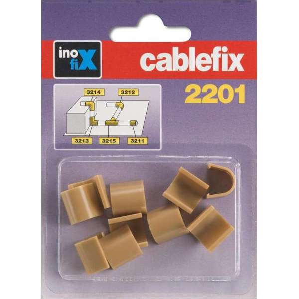 Cablefix 2201 - Licht bruin - Verleng stukken Cablefix 2201 - Licht bruin - Verleng stukken