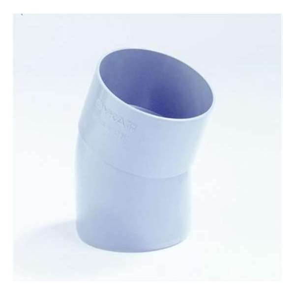 PVC HWA Bocht 70mm mof / spie 22° PVC HWA Bocht 70mm mof / spie 22°