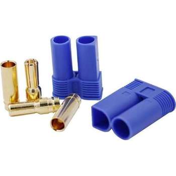 RC Accupack stekker EC3 Verguld - 1 Set