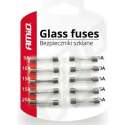 Mini glaszekering set - 10 stuks
