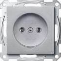 Schneider Electric Wandcontactdoos Enkel System M Aluminium