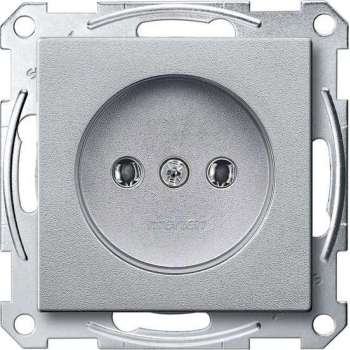 Schneider Electric Wandcontactdoos Enkel System M Aluminium