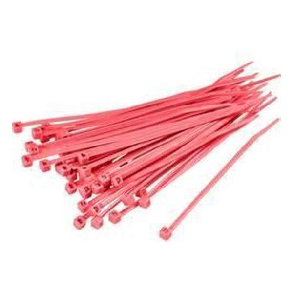 TRU COMPONENTS 1593706 TC-CV300S203 Kabelbinder 300 mm 4.80 mm Rood 100 stuk(s) TRU COMPONENTS 1593706 TC-CV300S203 Kabelbinder 300 mm 4.80 mm Rood 100 stuk(s)
