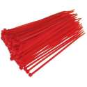 Kabelbinders Tie-Wraps 120x4.8mm Rood