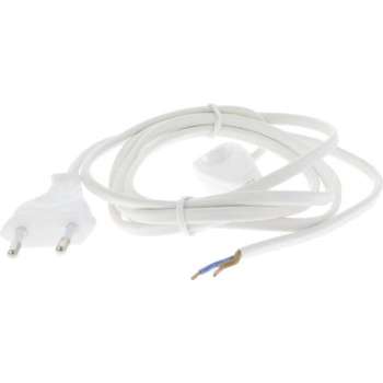 Aansluitsnoer 2 x 0.75mm Euro 1,75m
