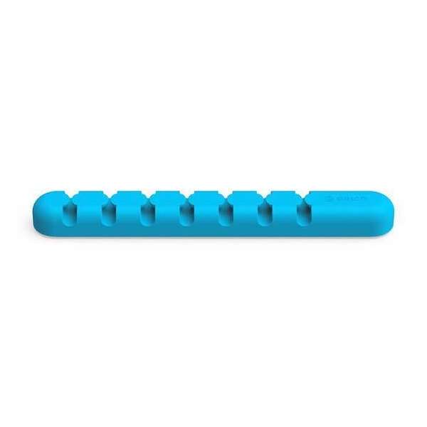 Orico - Zelfklevende kabelhouder - Organiseer tot 7 kabels van 5mm dik - 3M - Blauw Orico - Zelfklevende kabelhouder - Organiseer tot 7 kabels van 5mm dik - 3M - Blauw