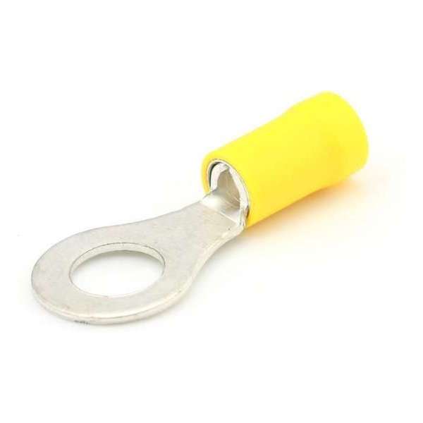Ringkabelschoen 2.5-6.0mm² - Geel - Ø 8.4mm - Per 50 Ringkabelschoen 2.5-6.0mm² - Geel - Ø 8.4mm - Per 50