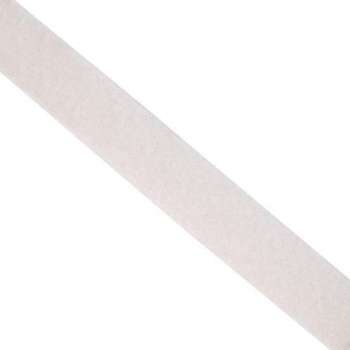 Klittenband - 5 Meter Wit - 20mm Zelfklevend Hotmelt Lus Zachte Kant Wit