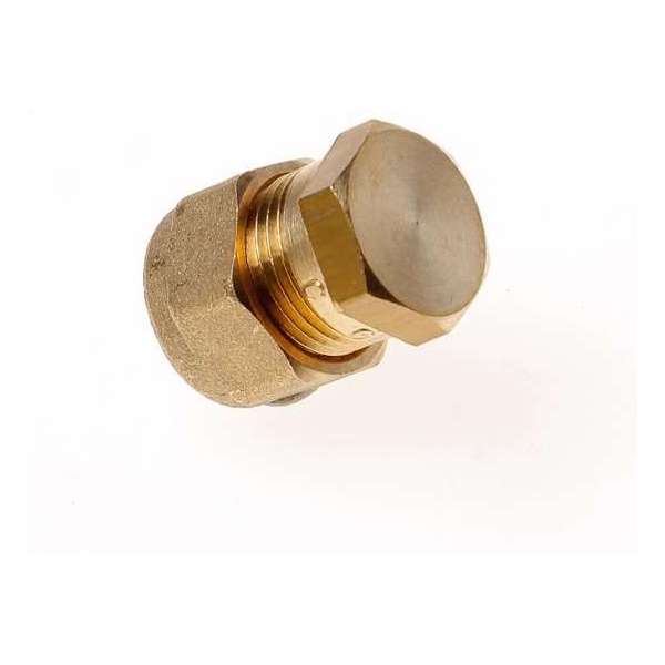 Installatiebranche Eindkoppeling knel 12mm Installatiebranche Eindkoppeling knel 12mm