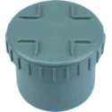 Wavin PVC Eindstuk met schroefdeksel 110 mm