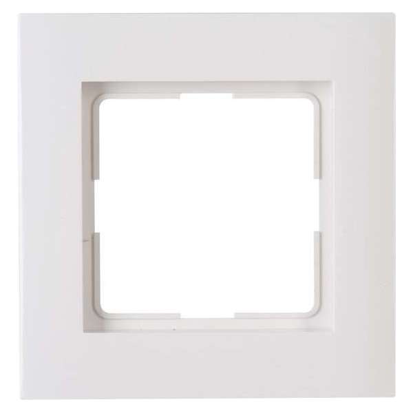 KOPP - Afdekraam - Athenis - 1-voudig - Helder Glans Wit - BES LED KOPP - Afdekraam - Athenis - 1-voudig - Helder Glans Wit - BES LED