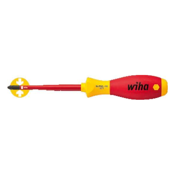 Wiha Schroevendraaier SoftFinish electric slimFix PH1 Wiha Schroevendraaier SoftFinish electric slimFix PH1